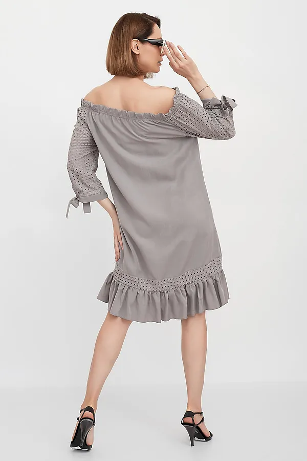 Платье LIKA DRESS, серый - фото 2