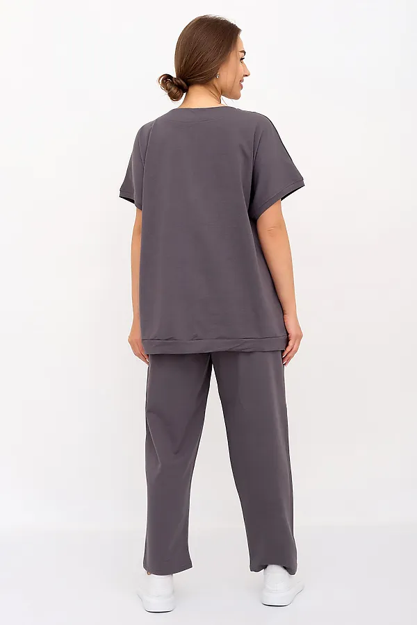 Костюм (Кофта+Брюки) LIKA DRESS, серый - фото 2