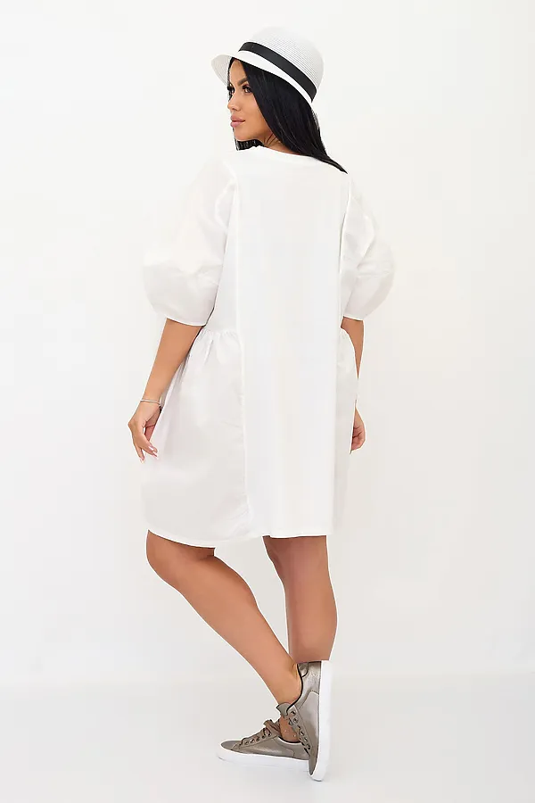 Туника LIKA DRESS, белый - фото 2