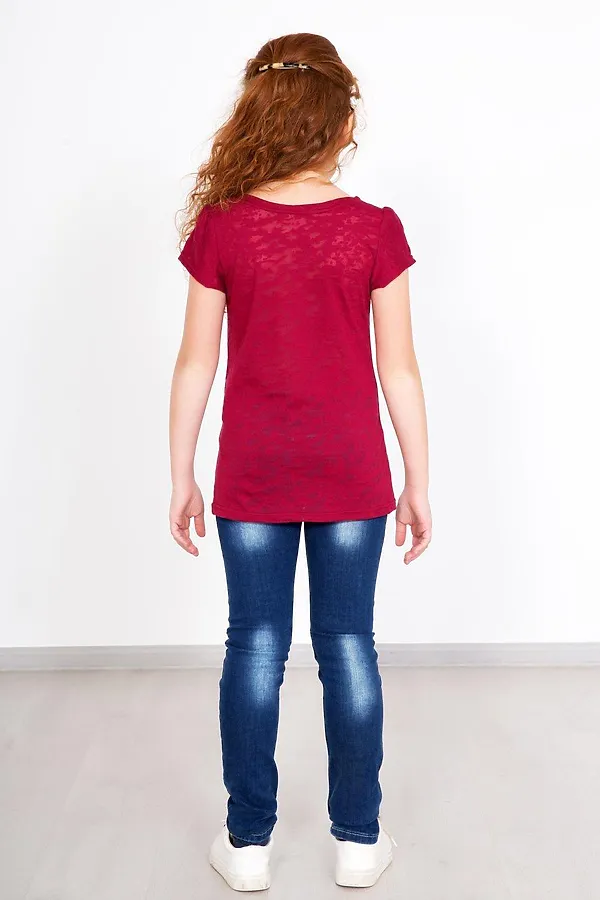Футболка LIKA DRESS, бордовый - фото 2