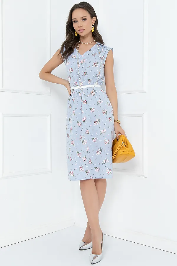 Платье BELLOVERA, нежно-голубой - фото 2