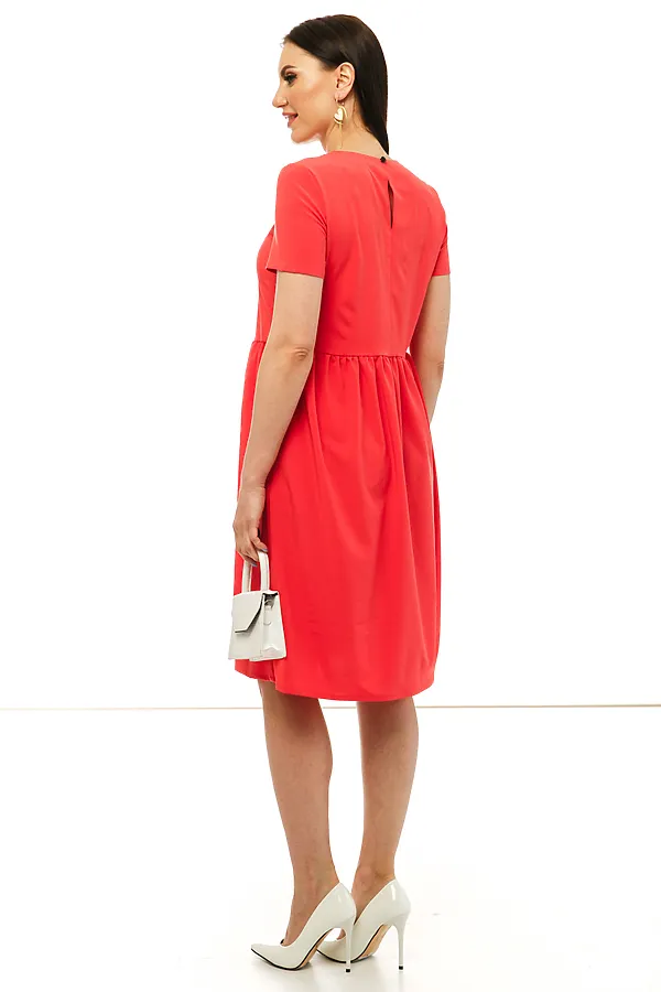 Платье LADY TAIGA, коралловый - фото 2