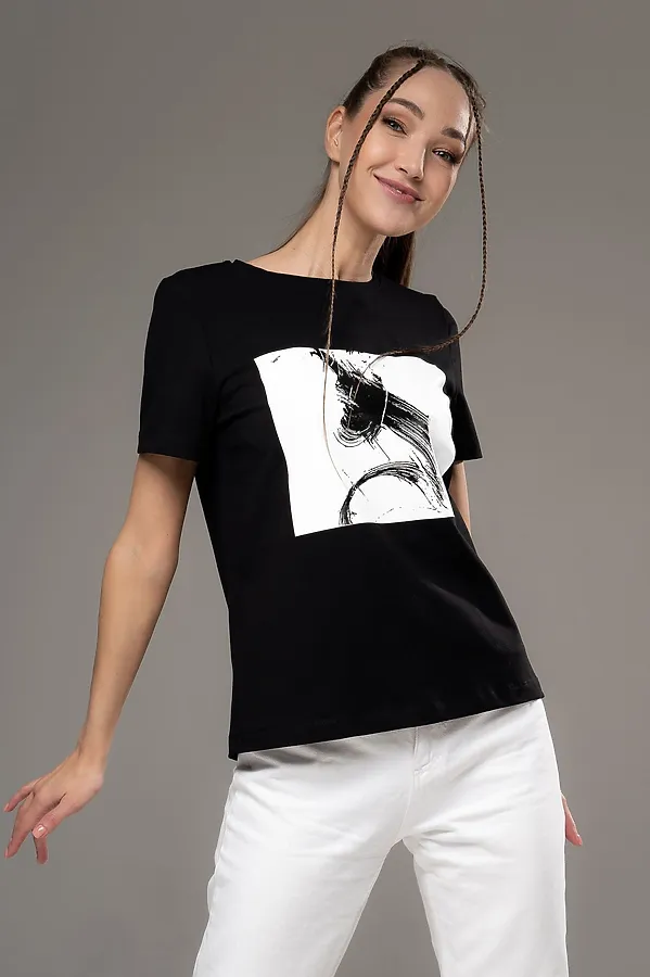 Футболка FIFTYPATES, черный/серый - фото 2