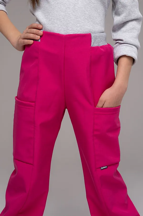 Брюки LOOKLIE, фуксия - фото 2