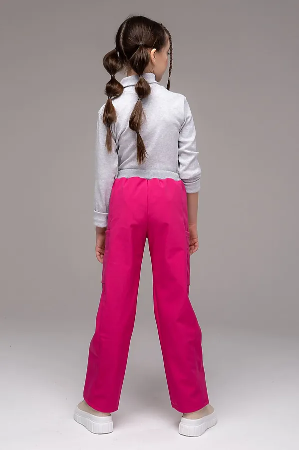 Брюки LOOKLIE, фуксия - фото 2