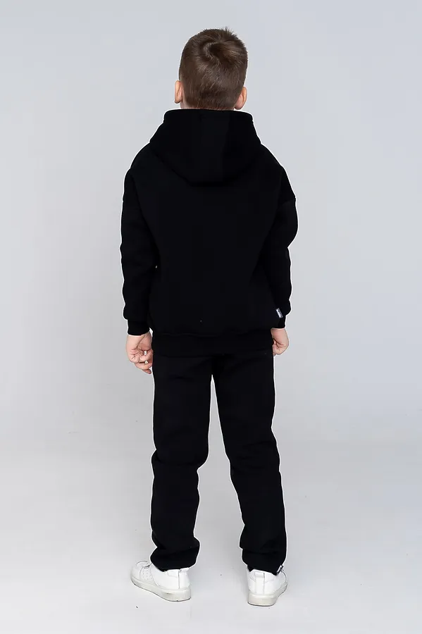 Костюм (Худи+Брюки) LOOKLIE, черный - фото 2
