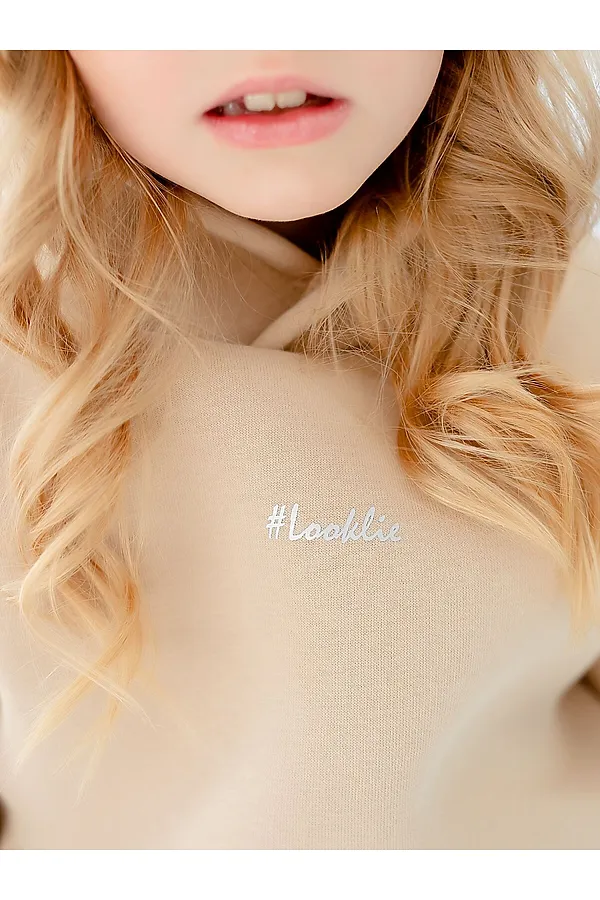 Костюм (Худи+Брюки) LOOKLIE, бежевый - фото 2