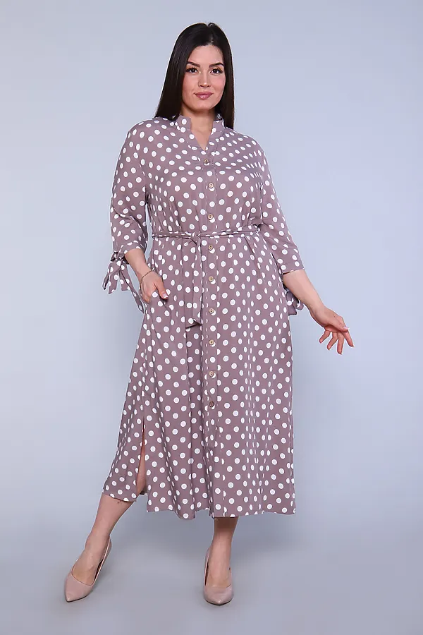 Платье 31735 НАТАЛИ, бежевый - фото 2