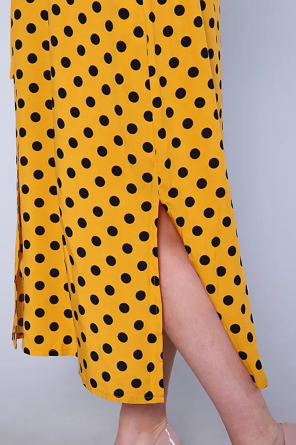 Платье 31735 НАТАЛИ, горчица - фото 2