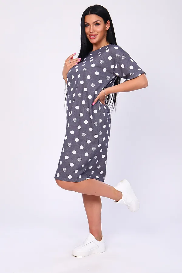 Туника 11852 НАТАЛИ, графит - фото 2