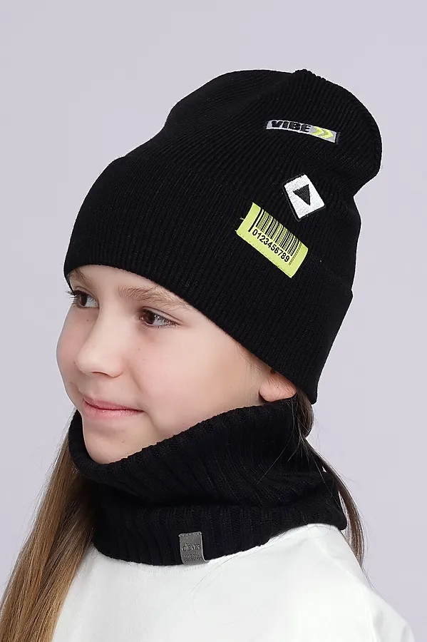 Шапка CLEVER, чёрный - фото 2