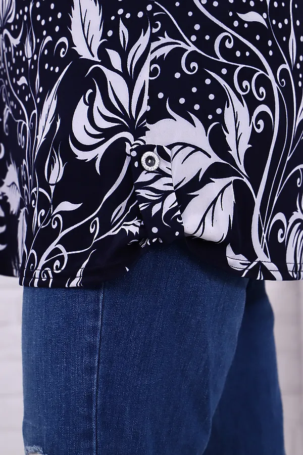 Туника 31681 НАТАЛИ, синий - фото 2