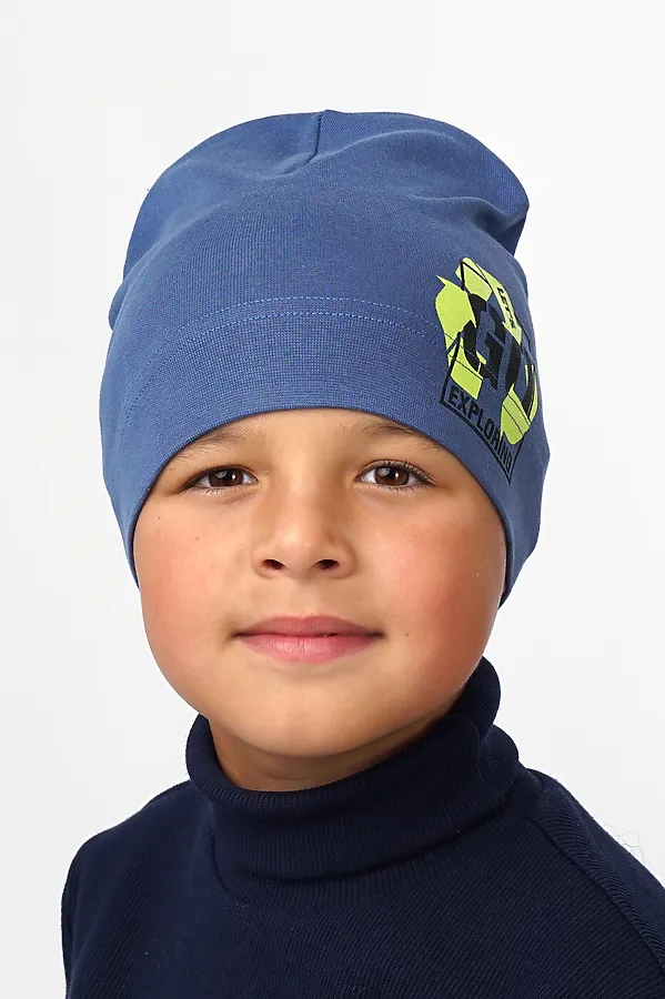 Шапка CLEVER, синий - фото 2