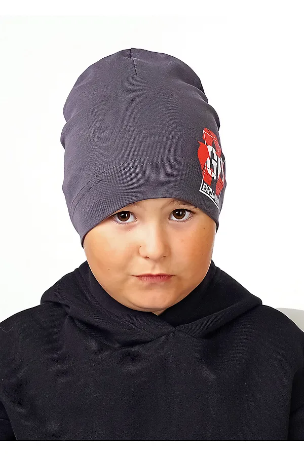 Шапка CLEVER, т.серый - фото 2