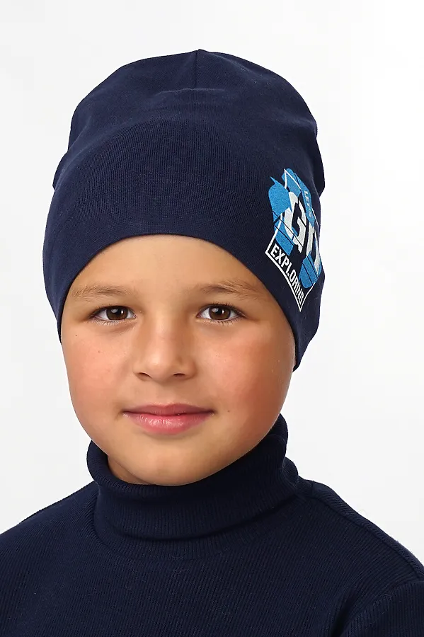 Шапка CLEVER, т.синий - фото 2