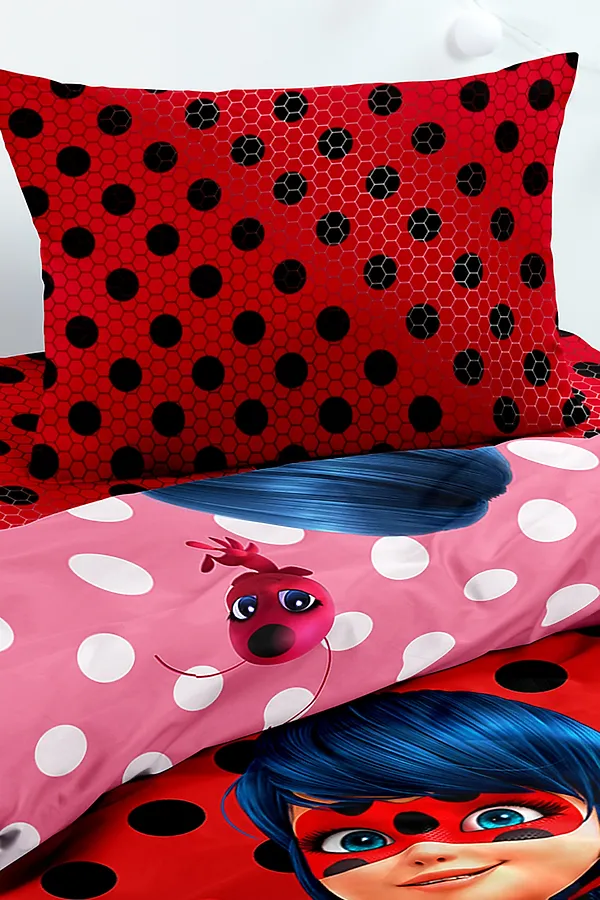 КПБ LadyBug (70х70) Леди Баг и Супер Кот поплин 1, 5 сп НАТАЛИ, в ассортименте - фото 2