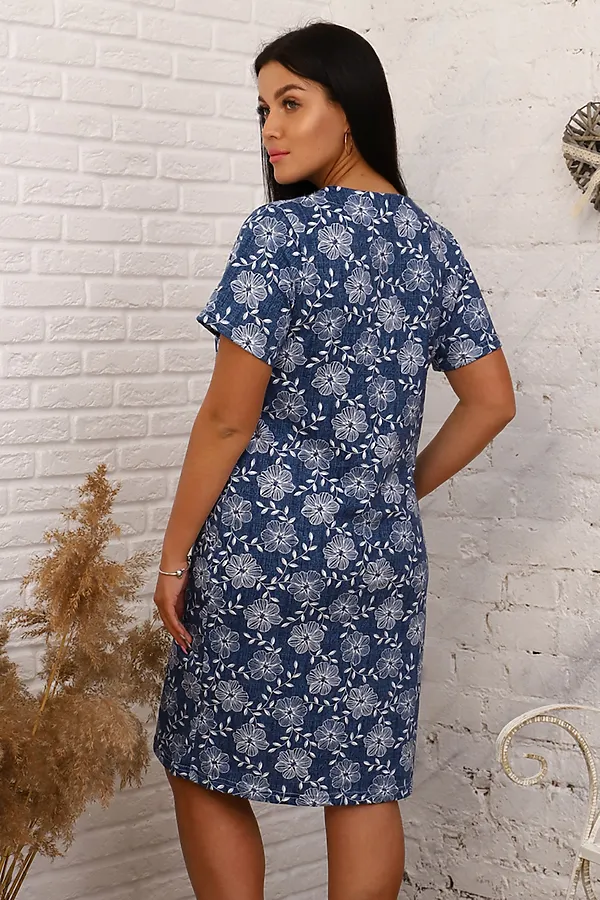 Туника 6183 НАТАЛИ, синий - фото 2