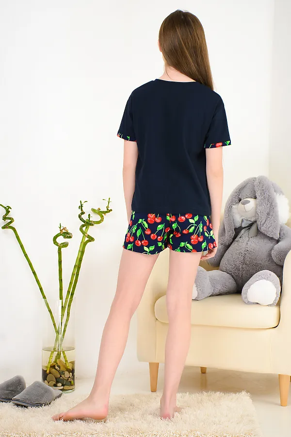 Костюм с шортами Бланш НАТАЛИ, синий - фото 2