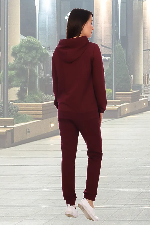 Костюм с брюками 3347 НАТАЛИ, бордовый - фото 2