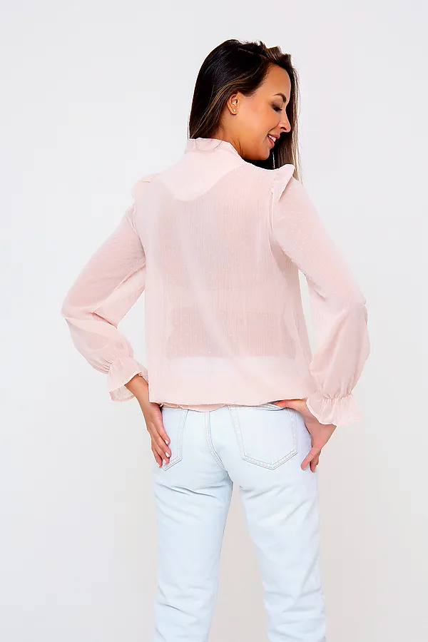 Блузка 222PCH НАТАЛИ, персиковый - фото 2