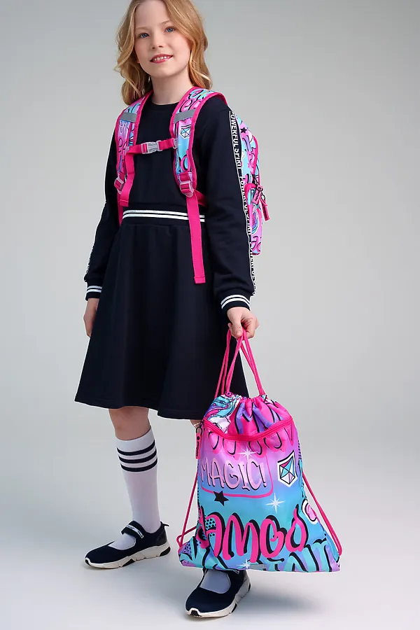 Рюкзак PLAYTODAY, фуксия,разноцветный - фото 2