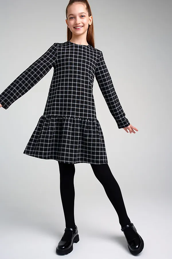 Платье PLAYTODAY, черный,белый - фото 2