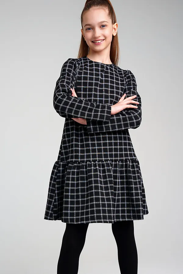 Платье PLAYTODAY, черный,белый - фото 2