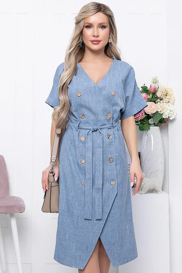 Платье LADY TAIGA, блю - фото 2