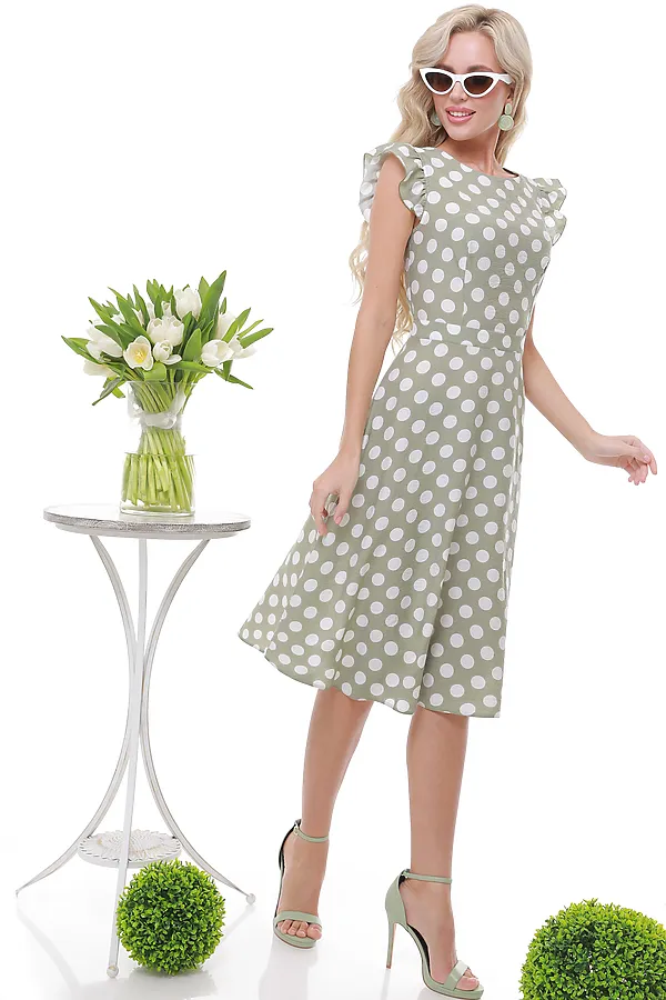 Платье DSTREND, серо-зелёный - фото 2