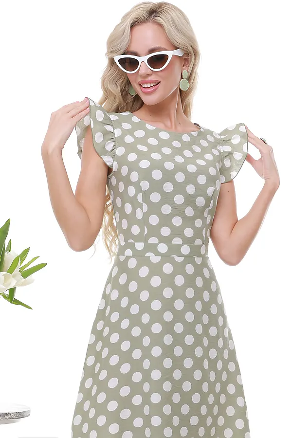 Платье DSTREND, серо-зелёный - фото 2