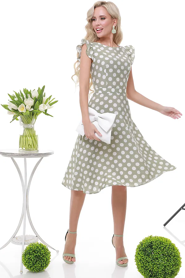 Платье DSTREND, серо-зелёный - фото 2