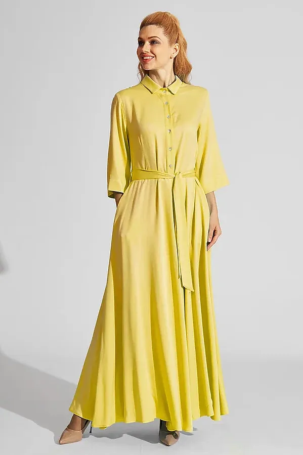 Платье DIMMA, желтый - фото 2