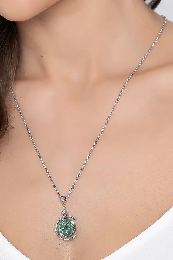 Колье BELLOVERA, зеленый - фото 2