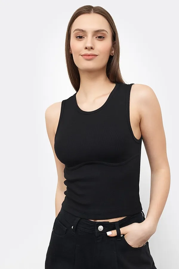 Топ  MARK FORMELLE, черный - фото 2