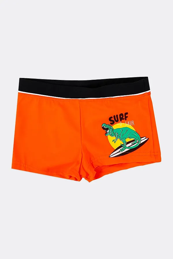 Трусы купальные MARK FORMELLE, оранжевый +печать - фото 2