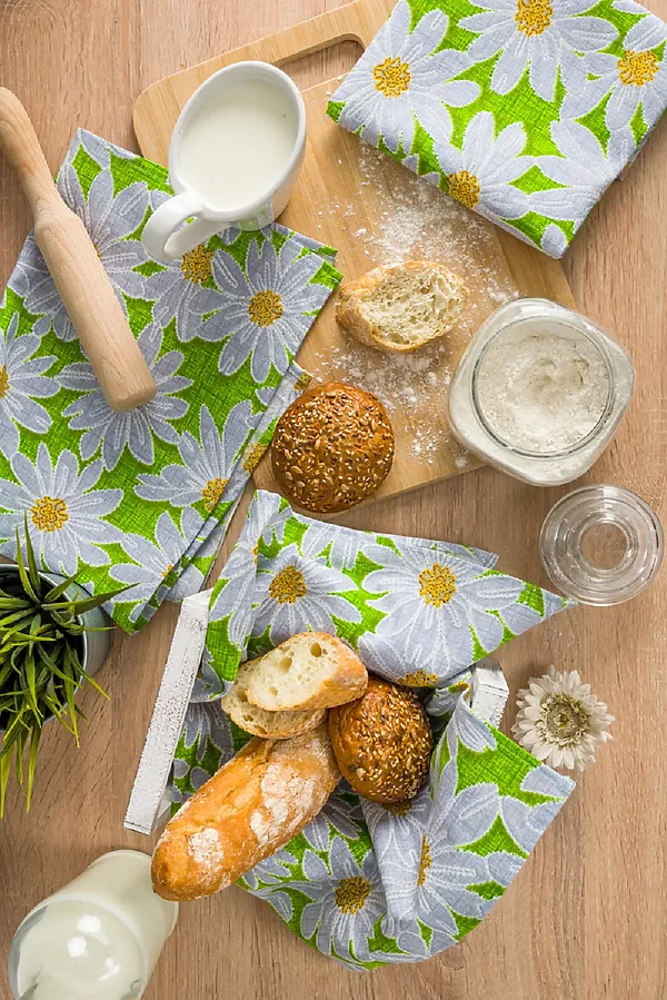 Полотенце кухонное София зеленая НАТАЛИ, зеленый - фото 2