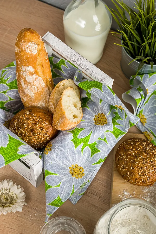 Полотенце кухонное София зеленая НАТАЛИ, зеленый - фото 2