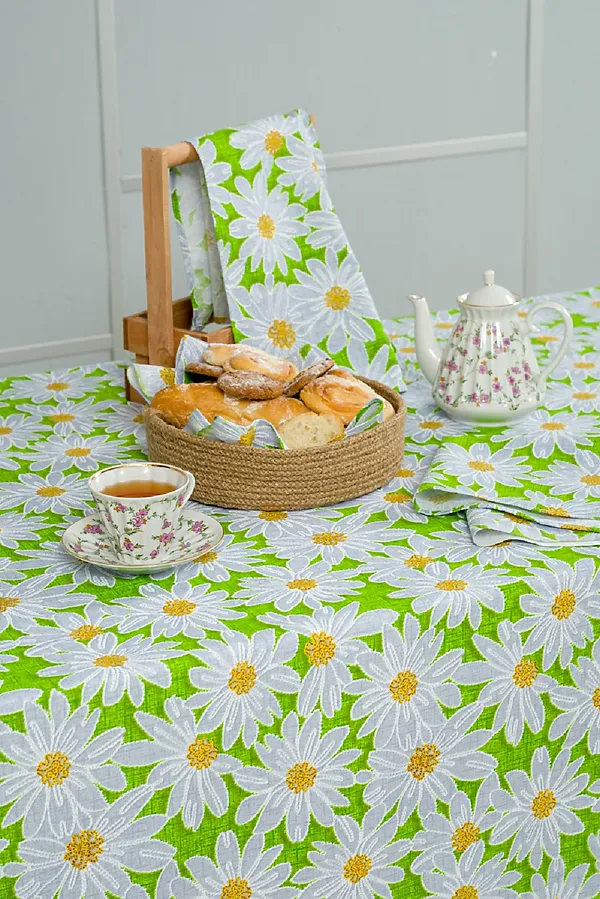 Полотенце кухонное София зеленая НАТАЛИ, зеленый - фото 2