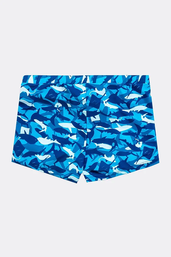 Трусы купальные  MARK FORMELLE, акулы на голубом - фото 2