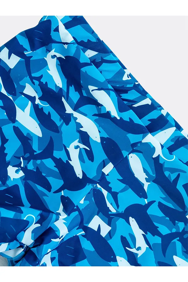 Трусы купальные  MARK FORMELLE, акулы на голубом - фото 2