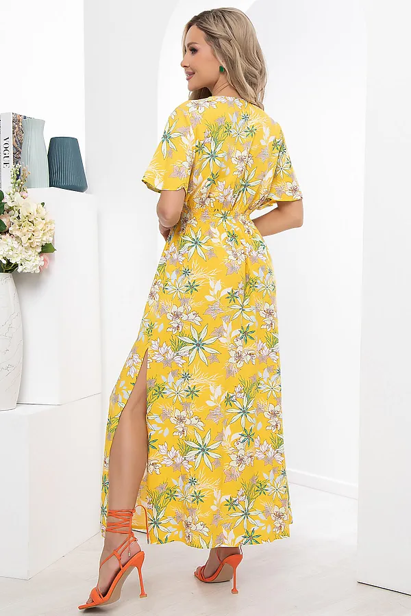 Платье LADY TAIGA, желтое - фото 2