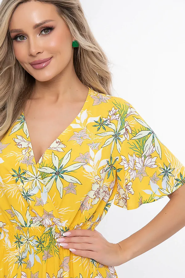 Платье LADY TAIGA, желтое - фото 2