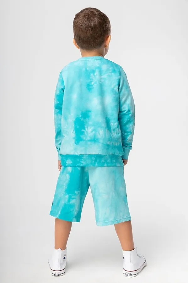 Костюм (Свитшот+Шорты) BODO, голубой - фото 2
