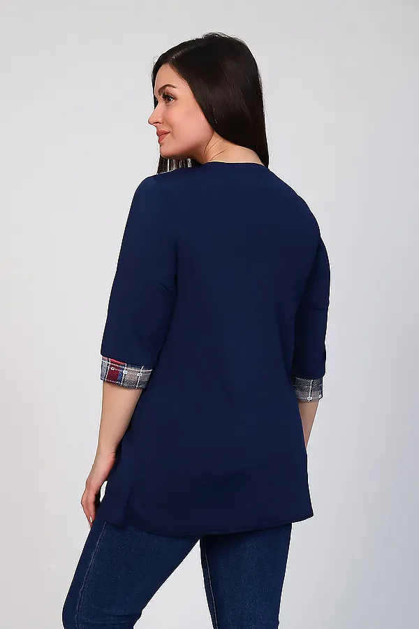 Туника Фархана НАТАЛИ, синий - фото 2