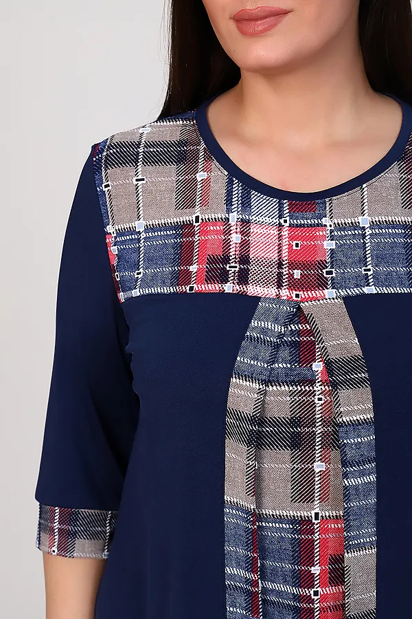 Туника Фархана НАТАЛИ, синий - фото 2