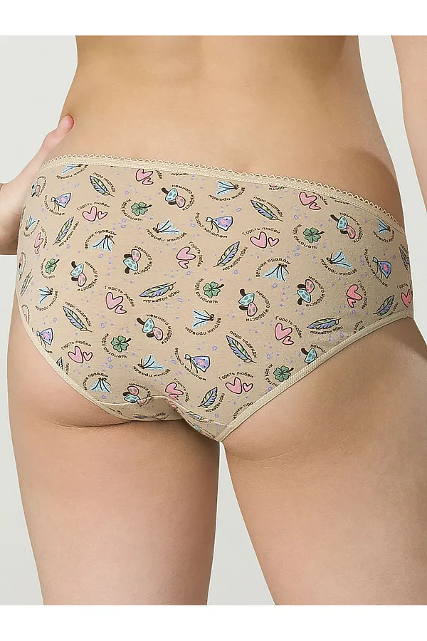 Трусы, 3 шт. PELICAN, голубой/песочный/розовый - фото 2