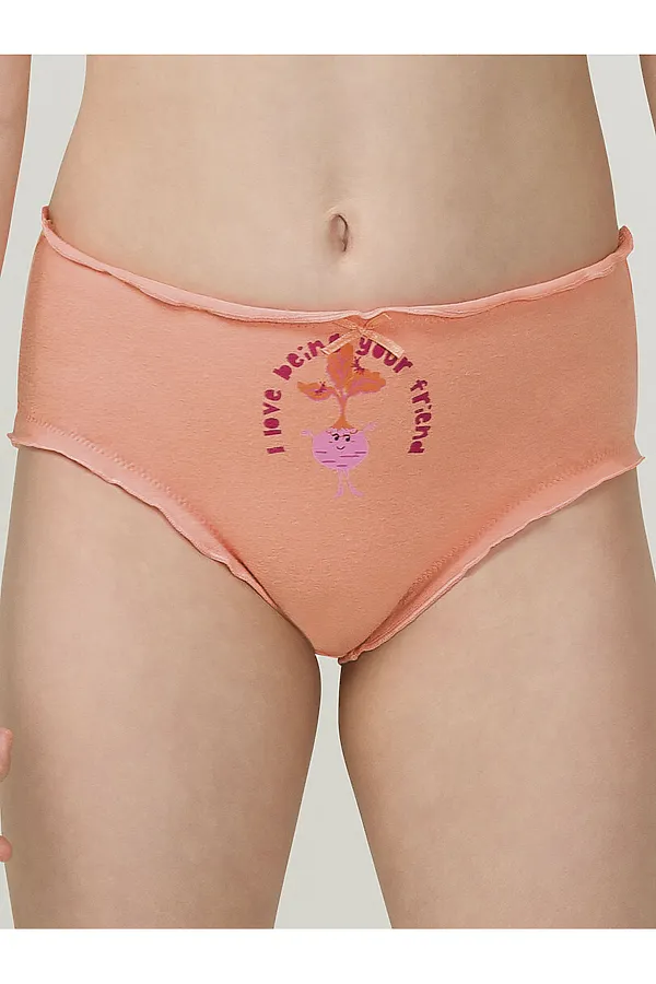 Трусы, 3 шт. PELICAN, персиковый/персиковый/белый - фото 2