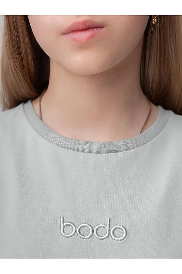 Футболка BODO, серый - фото 2