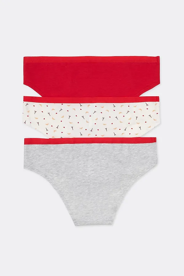 Трусы 3шт. MARK FORMELLE, башни на молочном - фото 2