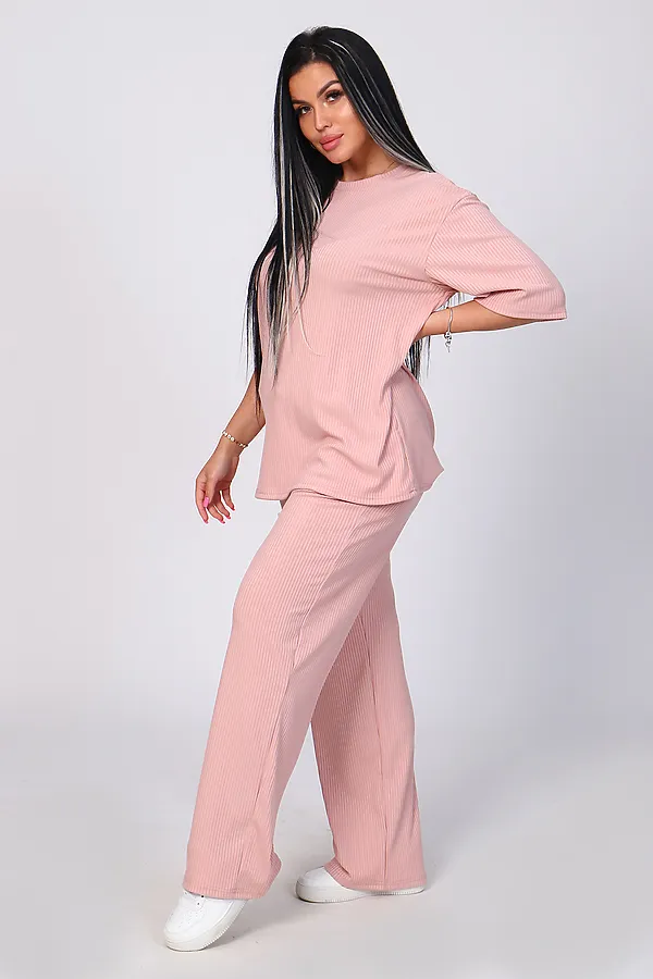 Костюм с брюками 78524 НАТАЛИ, сухая роза - фото 2